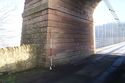 Thumbnail of Scottish pylon feature  X3, downstream W side of road arch and flanking wall. Report plate 26