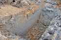 Thumbnail of Baulk Section of Trial Pit 3