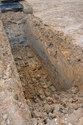Thumbnail of Baulk Section of Trial Pit 1