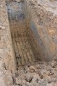 Thumbnail of Baulk Section of Trial Pit 1