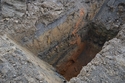 Thumbnail of Baulk Section of Trial Pit 6