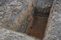 Thumbnail of Baulk Section of Trial Pit 6