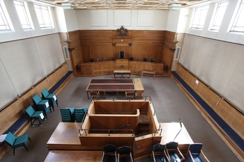 Building recording at the former Police Building and Magistrates Courts, Civic Centre, Southampton (SOU1543)