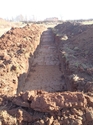 Thumbnail of Trench 1 shot facing west