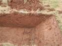 Thumbnail of Trench 6 rep section facing east