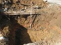 Thumbnail of Trench 6, tram line in situ, from south