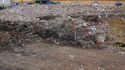 Thumbnail of Northern edge of excavated area prior to further excavation  with 1m scale from S