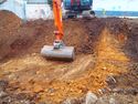 Thumbnail of Working shot of test pit 16 from N
