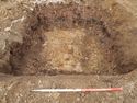 Thumbnail of Test pit 25 - view of each side of trench with 1m scale from S