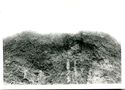 Thumbnail of Iron Age grave in profile, quarry face