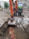 Thumbnail of Concrete Being Removed And Wallow Being Excavated Looking South