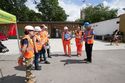 Thumbnail of David Sankey Giving Talk To Volunteers And Crossrail Visitors Looking East