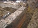 Thumbnail of Machine Dug Sondage South Of The Main East-West Wall Foundation