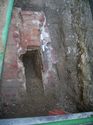 Thumbnail of Tenterdon Street, brick structure 4460 visible beneath existing ducts, looking west