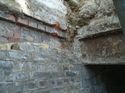 Thumbnail of Steel girders within Milk Ramp and the northern wall of ramp. Looking north.