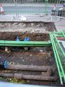 Thumbnail of Utilities Diversion Trench. Live Utilities at 0.9M BGL (Below Ground Level)