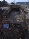 Thumbnail of Trench 10. Inspection pit [1001]. Looking SE