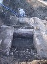 Thumbnail of Trench 12. Inspection pit [1243]. Looking west showing west end of pit floor [1216] and step [1222]