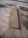 Thumbnail of Section of turntable deck with rail from backfill (1205) of turntable pit.