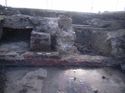 Thumbnail of Trench 12. Floor (1223) and east wall of turntable pit.