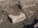 Thumbnail of Trench 12. concrete base of turntable's central pivot.