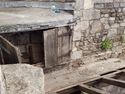 Thumbnail of Micklegate bar: view of the hatch in the south-west bartizan providing access to the top of the roof and guttering, looking west.