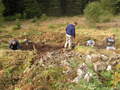 Thumbnail of Deturfing north trench