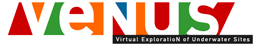 VENUS: Virtual ExploratioN of Underwater Sites logo