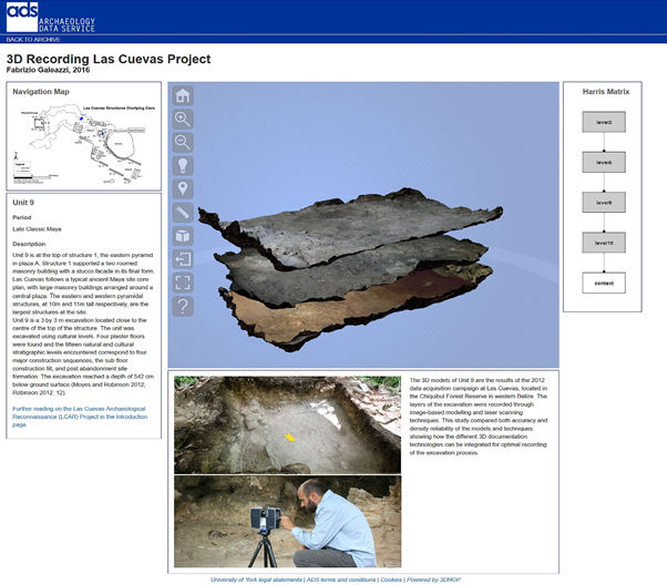 Stratigraphy in 3D viewer