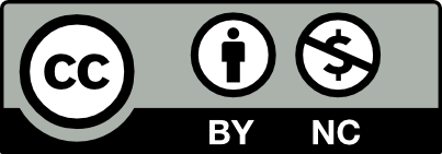 Creative Commons Attribution-NonCommercial 4.0 International Licence icon